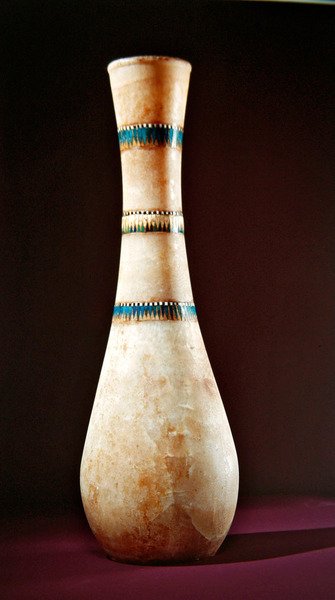 Frasco, de la Tumba de Tutankamón, Nuevo Reino de Egyptian 18th Dynasty