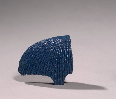 Fragmento de un tocado incrustado, c.1353-1295 a.C. de Egyptian 18th Dynasty