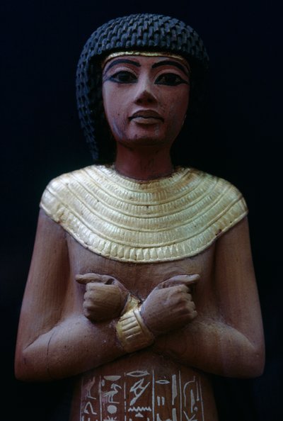 Estatuilla funeraria (Ushabti) de Egyptian 18th Dynasty