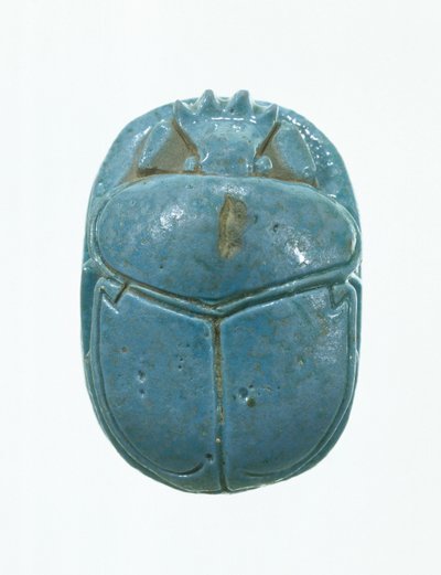 Escarabajo de matrimonio de Amenhotep III y la reina Tiye, Nuevo Reino de Egyptian 18th Dynasty