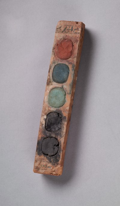 Caja de pintura del visir Amenemope, Nuevo Reino, c.1427-1401 a.C. de Egyptian 18th Dynasty