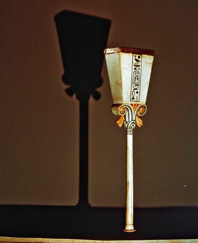 Pulidor de papiro, de la Tumba de Tutankamón, Nuevo Reino de Egyptian 18th Dynasty