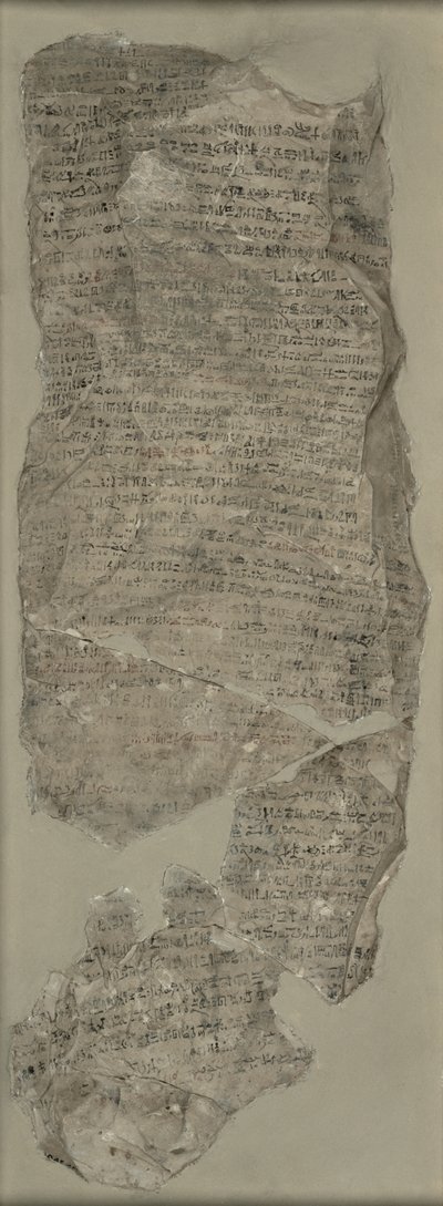 Ostracon de Sinuhe, Reino Nuevo de Egyptian 18th Dynasty