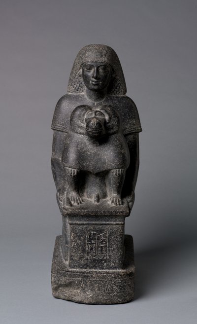 Estatua de Minemheb, c.1391-1353 de Egyptian 18th Dynasty
