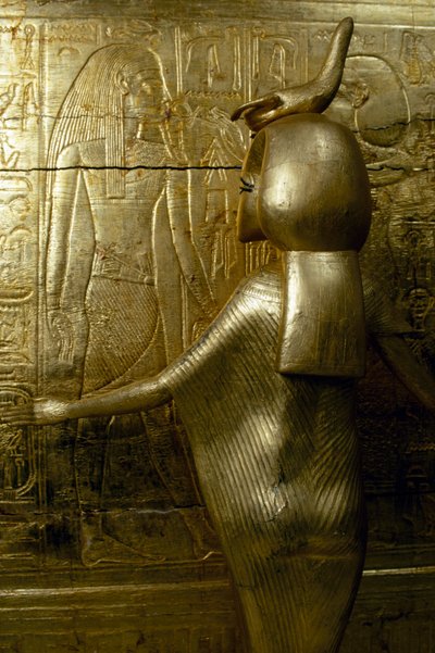 Estatua de Selkhet (detalle) de Egyptian 18th Dynasty
