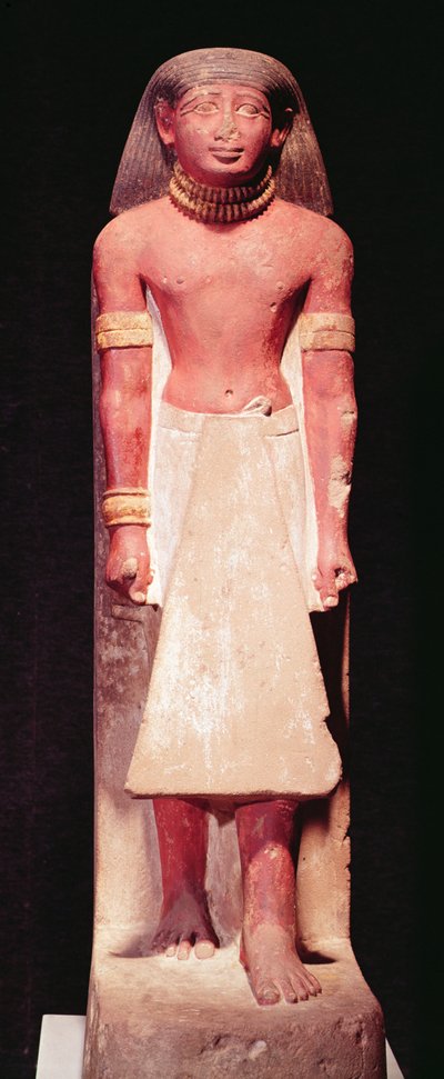 Estatua de un hombre con taparrabos, Nuevo Reino de Egyptian 18th Dynasty