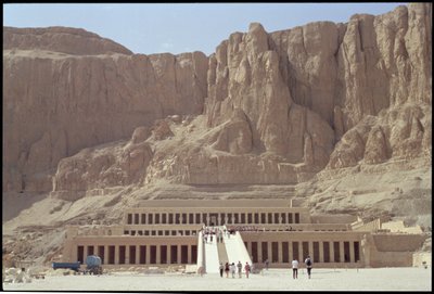 El Templo Mortuorio de la Reina Hatshepsut, Nuevo Reino de Egyptian 18th Dynasty