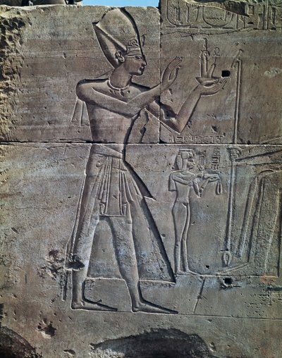 Tutmosis III, relieve, Templo de Amón, Complejo del Templo de Karnak (Lista del Patrimonio Mundial de la Unesco) de Egyptian 18th Dynasty