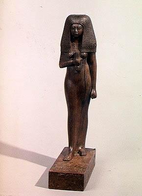 Toui, sacerdotisa de Min, Nuevo Reino de Egyptian 18th Dynasty