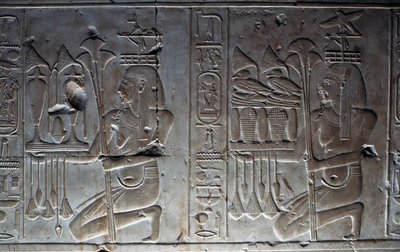 Bajorrelieve, Templo de Seti I, o Gran Templo de Abidos, Abidos, Egipto, Civilización egipcia, Reino Nuevo, Dinastía XIX de Egyptian 19th Dynasty