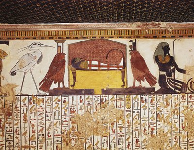 Egipto, Luxor, Antigua Tebas, Valle de las Reinas, Tumba de Nefertari de Egyptian 19th Dynasty