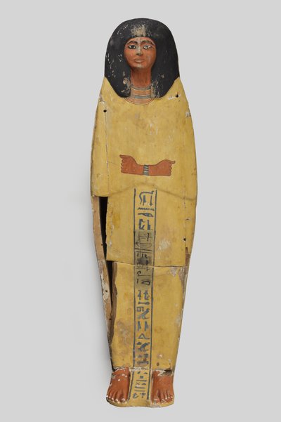 Ataúd del Príncipe Amenemhat (madera, pintura, estuco) de Egyptian 21st Dynasty