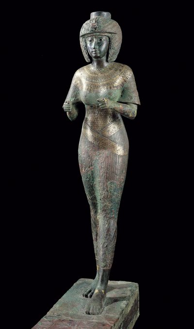 Estatua de la Divina Adoratriz Karomama, Tercer Periodo Intermedio de Egyptian 22nd Dynasty