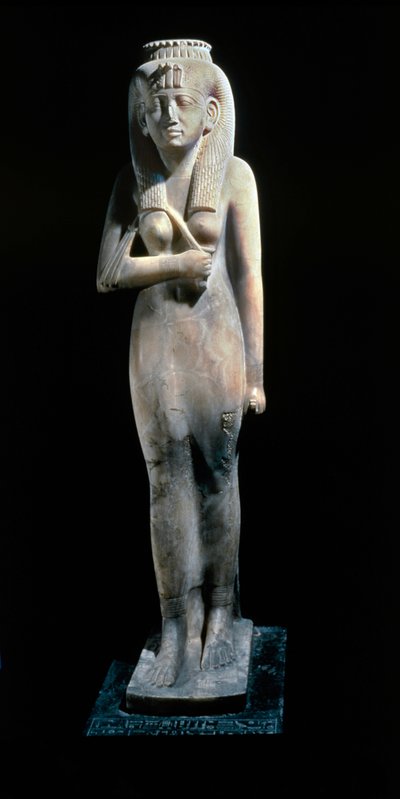 Amenirdis I (alabastro y basalto) de Egyptian 25th Dynasty