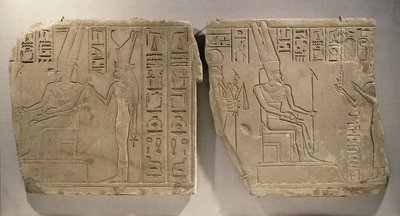 Amón-Re y Mut, de Karnak, Tebas, Periodo Tardío de Egyptian 25th Dynasty