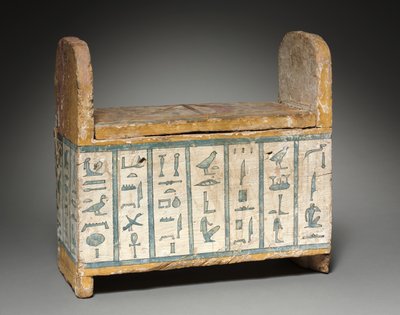 Caja Shawabty de Ditamenpaankh, 715-656 a.C. de Egyptian 25th Dynasty