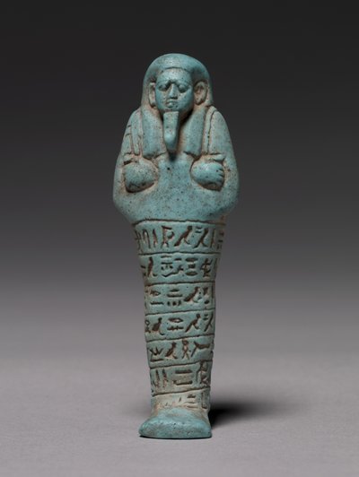 Shawabty de Ankh-Hor, 595-586 a.C. de Egyptian 26th Dynasty