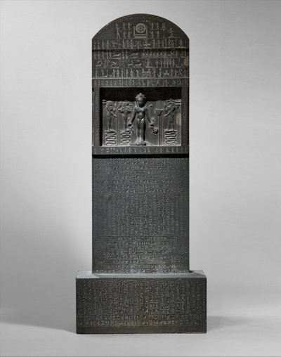 Cipo de Horus, 360-343 a.C. de Egyptian 30th Dynasty