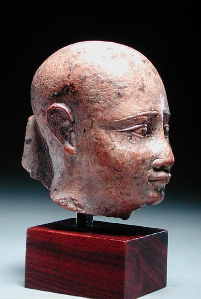 Cabeza Masculina, c.350 AC de Egyptian 30th Dynasty