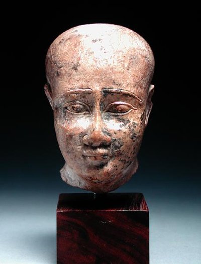 Cabeza masculina, c.350 a.C. de Egyptian 30th Dynasty