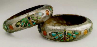 Brazaletes de la Reina Hetep-heres I de Egyptian 4th Dynasty