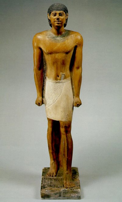Atjema de Pie de Egyptian 6th Dynasty
