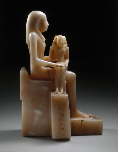 Pepy II y su madre la reina Meryreankhnes, posiblemente de Saqqara, Reino Antiguo de Egyptian 6th Dynasty Egyptian 6th Dynasty