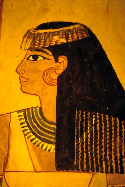 Antiguo Egipto, Pintura mural, Tumba de Sennufer Tumba de los Nobles, Tebas de Egyptian Egyptian