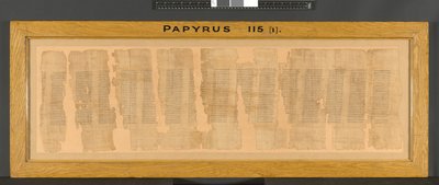 Pro Lycophrone de Hiperides, 75-125 de Egyptian Egyptian
