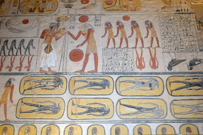Tumba de Ramsés IX, Luxor de Egyptian Egyptian