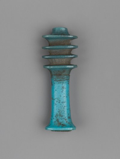 Amuleto Djed de Egyptian Ptolemaic Period