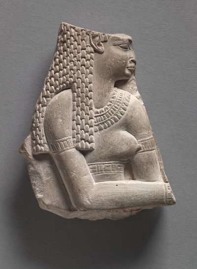 Relieve votivo de doble cara, período grecorromano, 305-30 a.C. de Egyptian Ptolemaic Period
