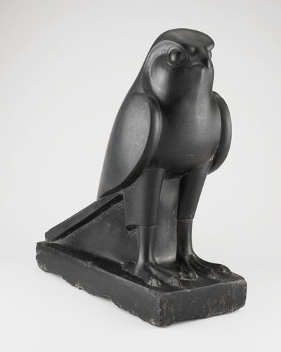 Estatua del dios Horus como halcón, período ptolemaico de Egyptian Ptolemaic Period