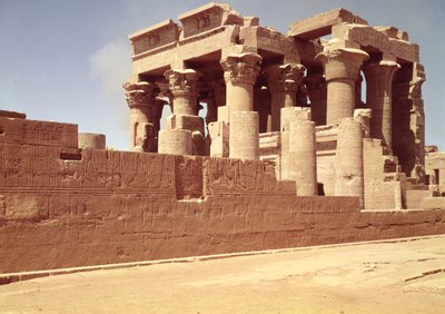 El Templo de Sobek y Haroeris de Egyptian Ptolemaic Period