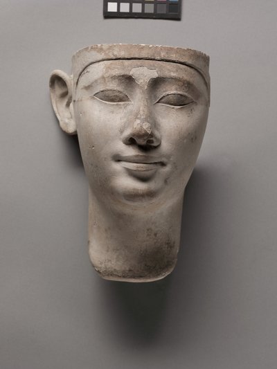 Cabeza votiva de un rey, 305-246 a.C. de Egyptian Ptolemaic Period