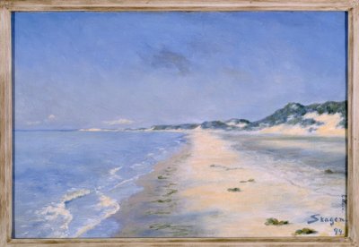 E.Hein, Un hermoso día de verano en Skagen de Einar Hein