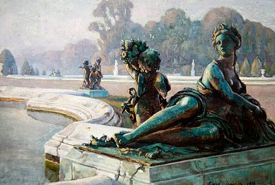 Atardecer junto al lago de Einar Wegener