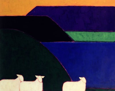 Fiordo Snaefellness, 1999 de Eithne Contemporary Artist Donne