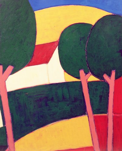 Paisaje Provenzal, 1997 de Eithne Contemporary Artist Donne