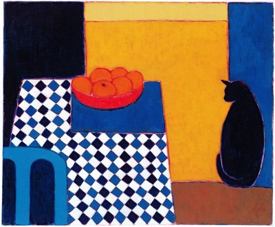 Naturaleza muerta con Boris, 2002 de Eithne Contemporary Artist Donne