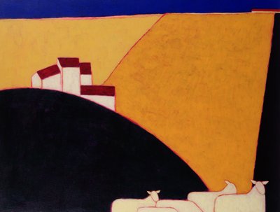 Campiña Toscana, 1999 de Eithne Contemporary Artist Donne