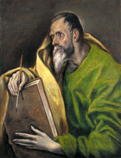 San Lucas (óleo sobre lienzo) de El (1541 1614) Greco