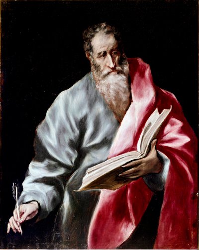 Apostolado de la Catedral de Toledo: "San Mateo" de El Greco