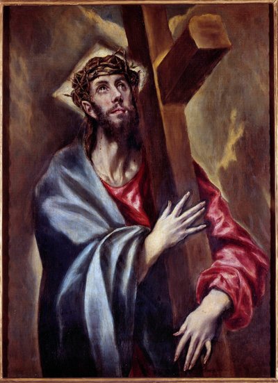 Cristo llevando la cruz (1605). Madrid, Museo del Prado de El Greco