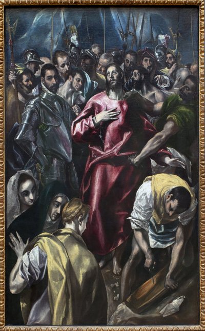 Cristo despojado de su túnica de El Greco