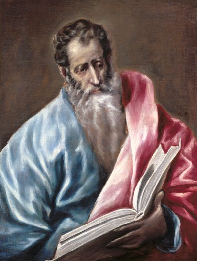 San Mateo (óleo sobre lienzo) de El (1541 1614) Greco