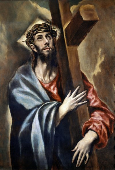 El camino al calvario (detalle) de El Greco