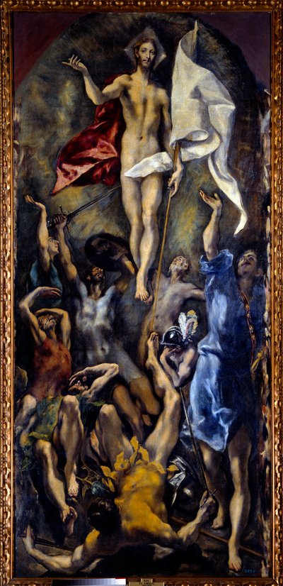 La resurrección de Cristo de El Greco