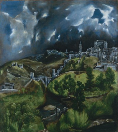 Vista de Toledo, c.1597-99 de El Greco