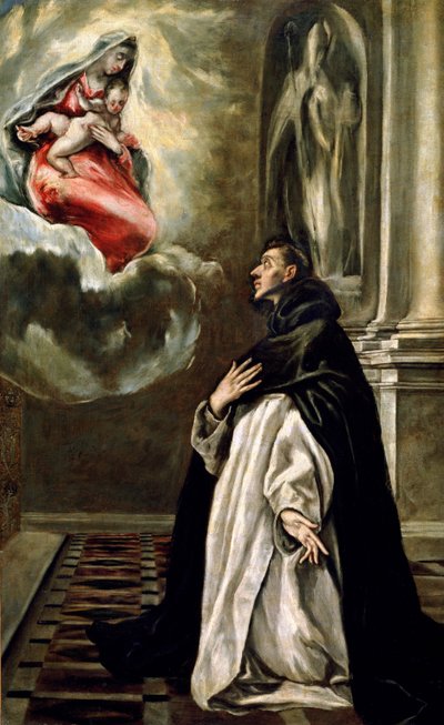 Visión de San Jacinto de El Greco
